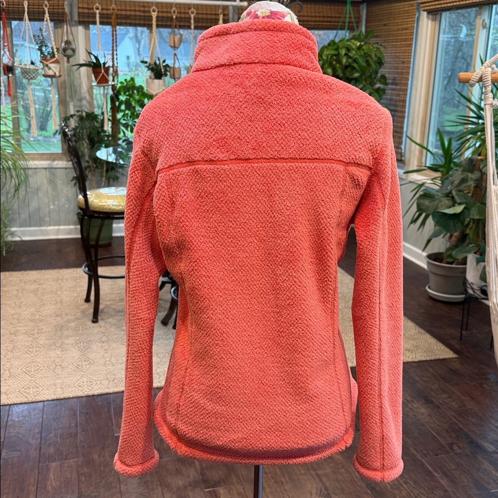 Patagonia Peach Fleece Quarter Snap Jacket, Medium - Picture 3 of 4